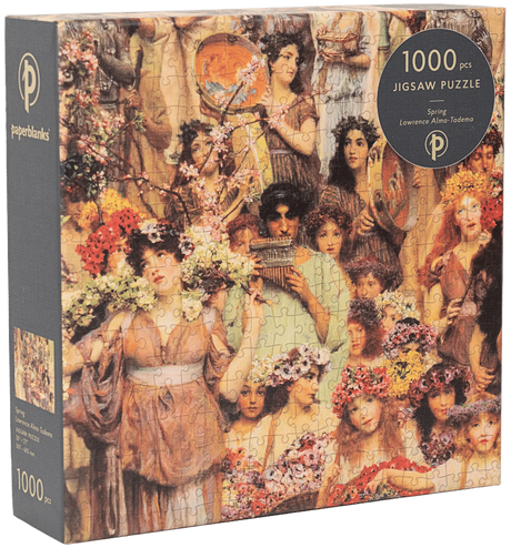 Spring (Lawrence Alma-Tadema) 1000 Piece Jigsaw Puzzle