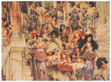 Spring (Lawrence Alma-Tadema) 1000 Piece Jigsaw Puzzle