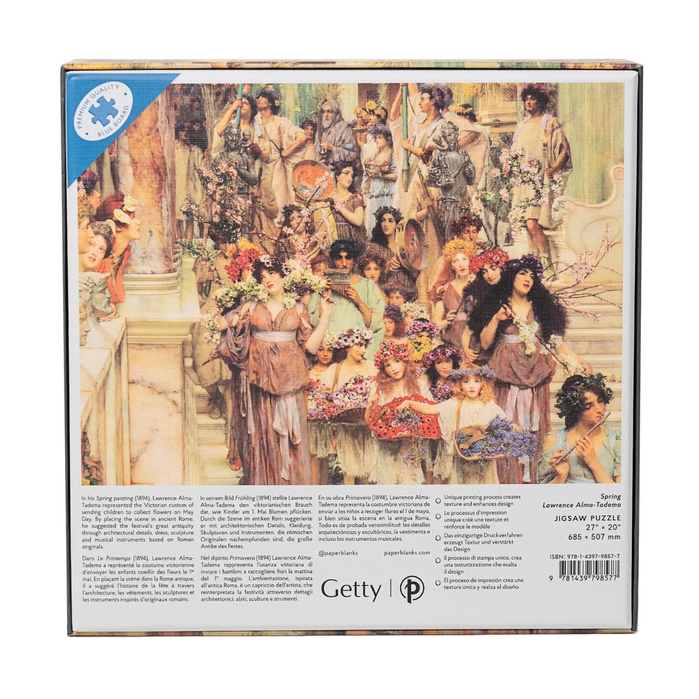 Spring (Lawrence Alma-Tadema) 1000 Piece Jigsaw Puzzle