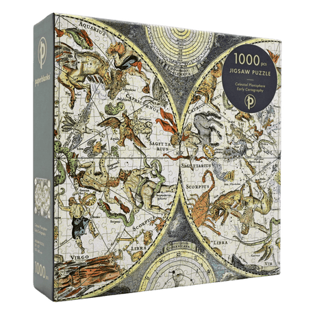 Celestial Planisphere (Early Cartography) 1000 Piece Jigsaw Puzzle