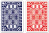 Premium Playing Cards Poker Blue/Red