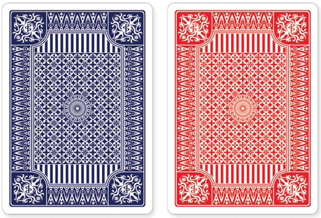 Premium Playing Cards Poker Blue/Red