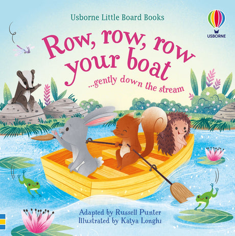 Row, row, row your boat ...gently down the stream