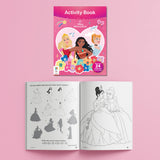 Hinkler: Disney Princess Shiny Shaped Puzzle with Book