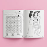 Hinkler: Disney Princess Shiny Shaped Puzzle with Book