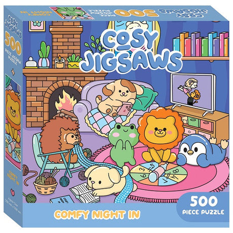 Hinkler: Cosy Jigsaws 500pc Comfy Night In