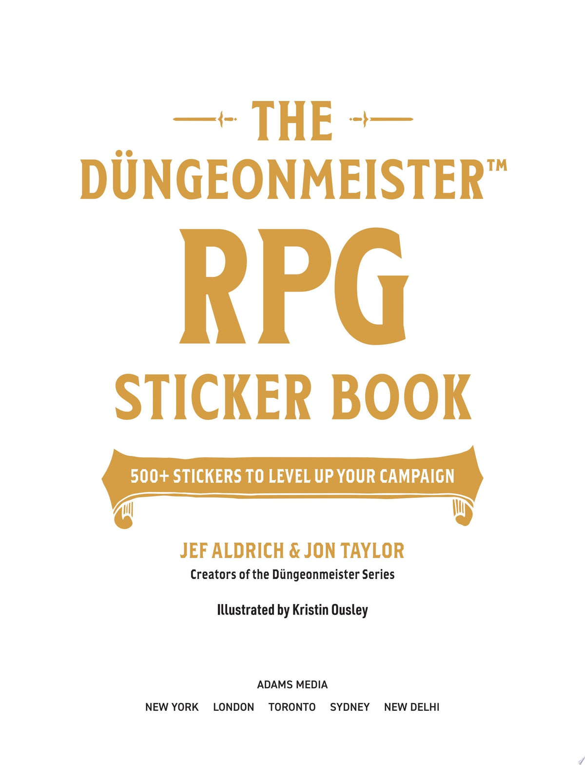 The Düngeonmeister RPG Sticker Book