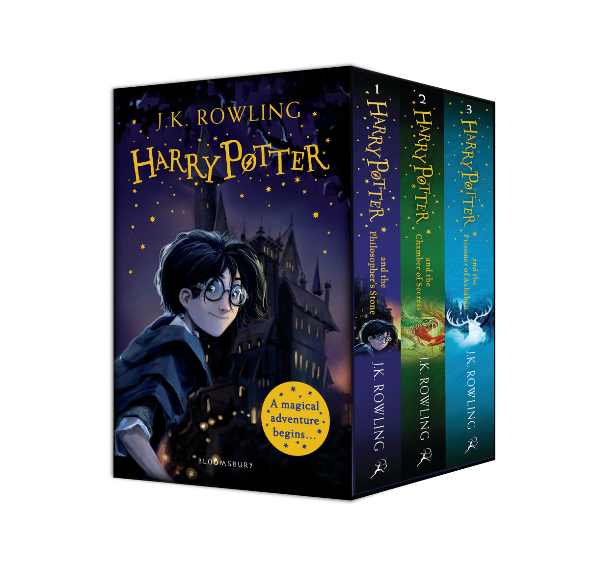 Harry Potter 1–3 Box Set: A Magical Adventure Begins