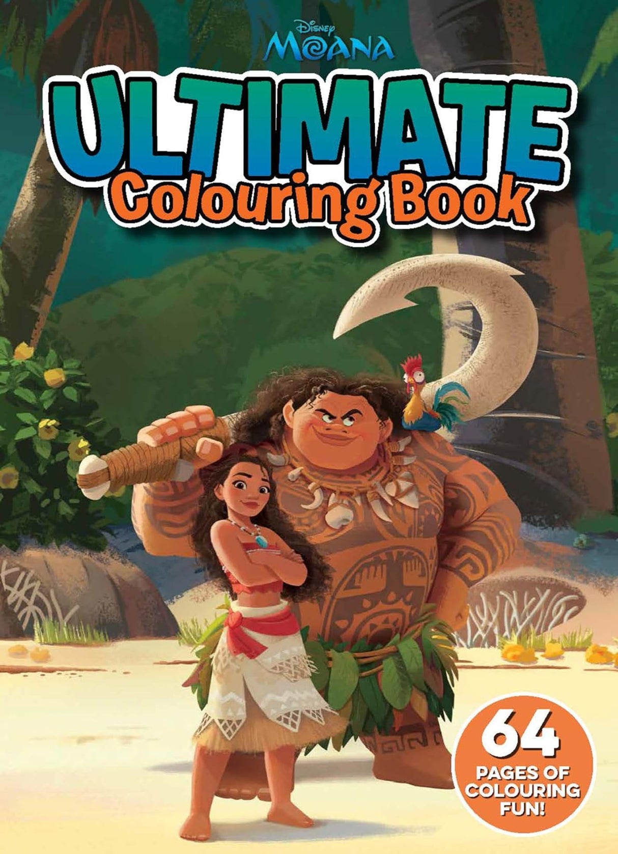 Moana: Ultimate Colouring Book (Disney)