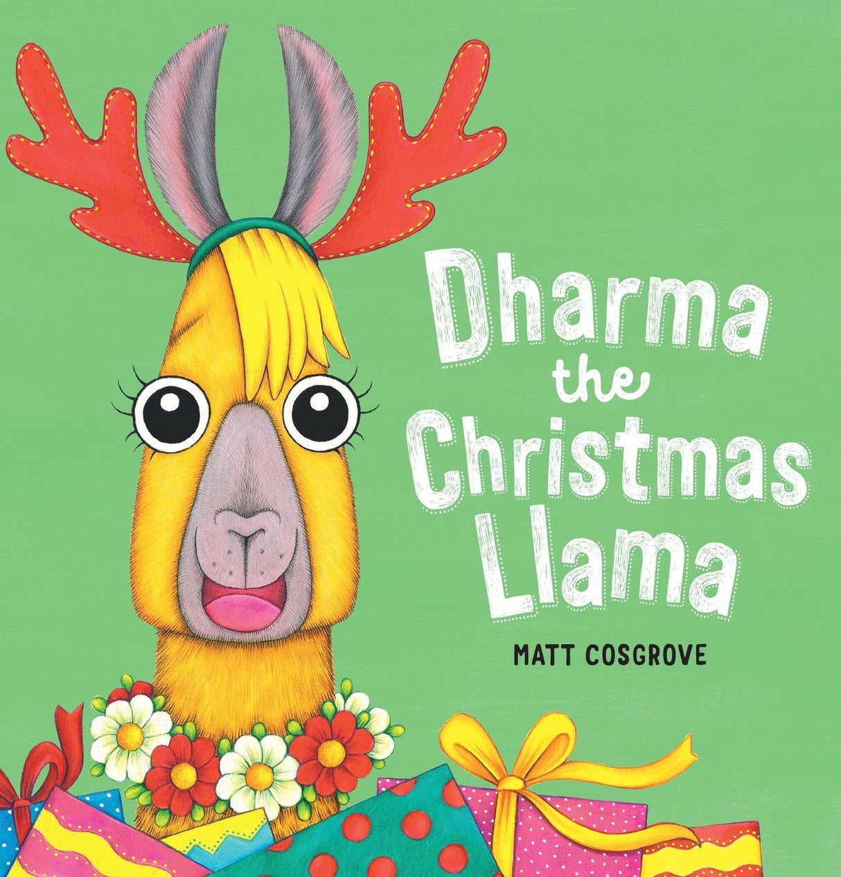 Dharma the Christmas Llama