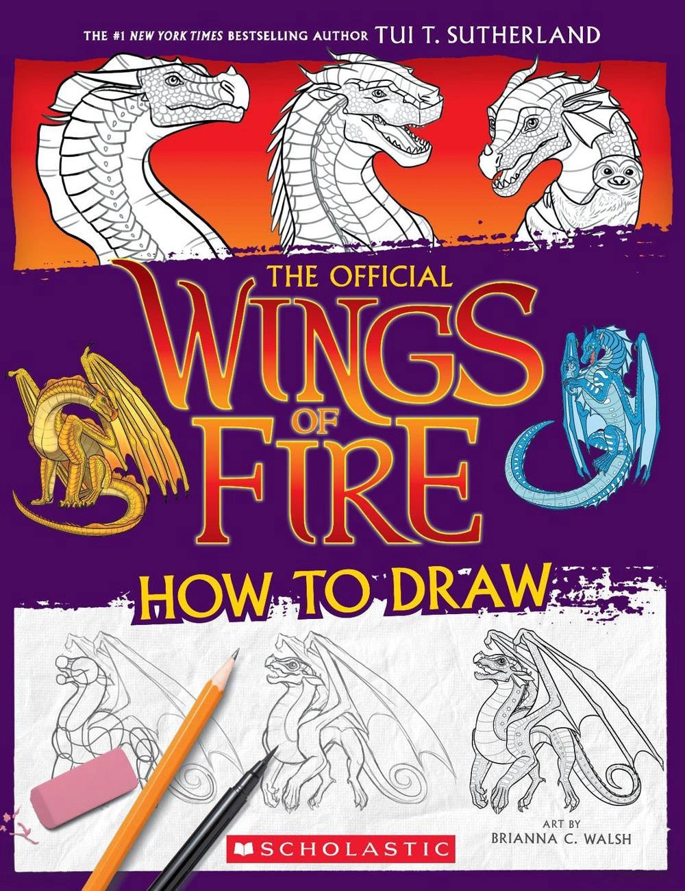 Official Wings of Fire: How to Draw