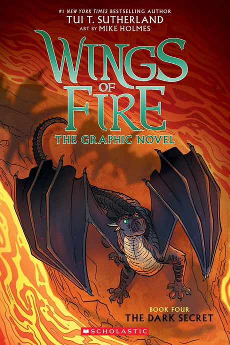 Dark Secret: The Graphic Novel (Wings of Fire, Book Four)