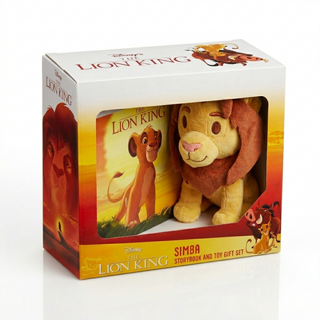 The Lion King: Simba Storybook and Toy Gift Set (Disney)