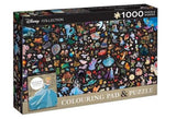 Disney Collection: Adult Colouring Pad and Puzzle (1000 Pieces)