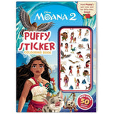 Moana 2: Puffy Sticker Colouring Book (Disney)
