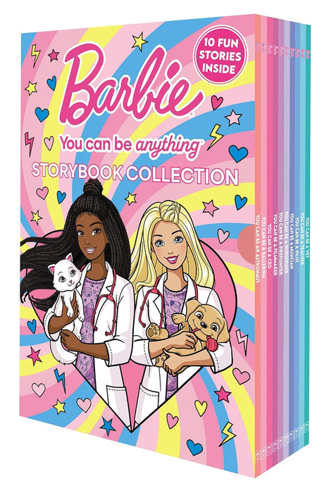 Barbie You Can Be Anything: 10-Book Storybook Collection (Mattel)