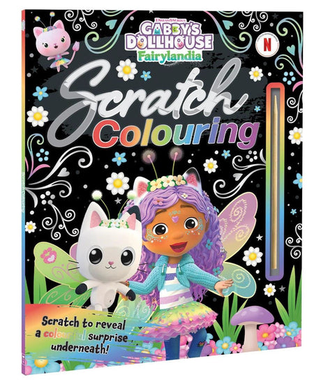 Gabby's Dollhouse Fairylandia: Scratch Colouring (DreamWorks)