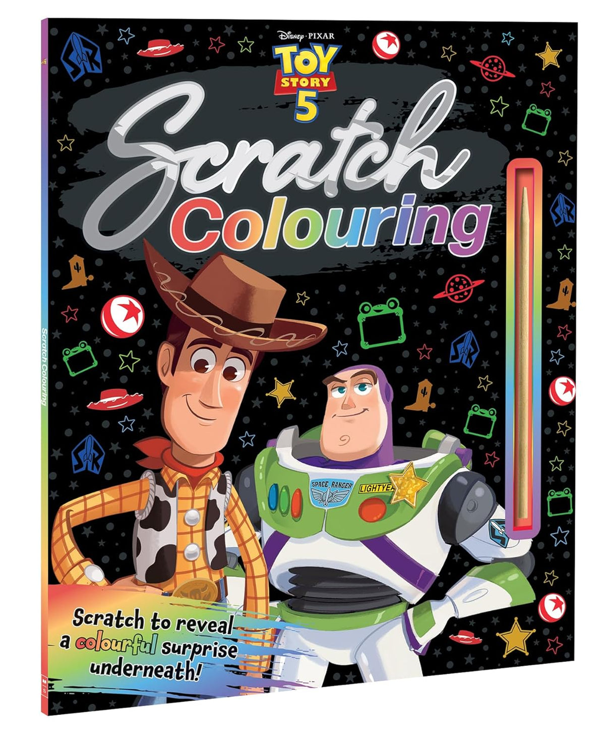 Toy Story 5: Scratch Colouring (Disney Pixar)