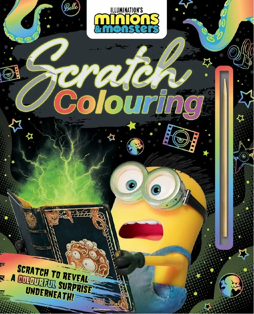 Minions and Monsters: Scratch Colouring (Universal)
