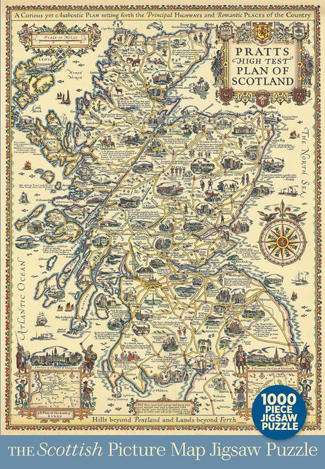 The Scottish Picture Map Jigsaw