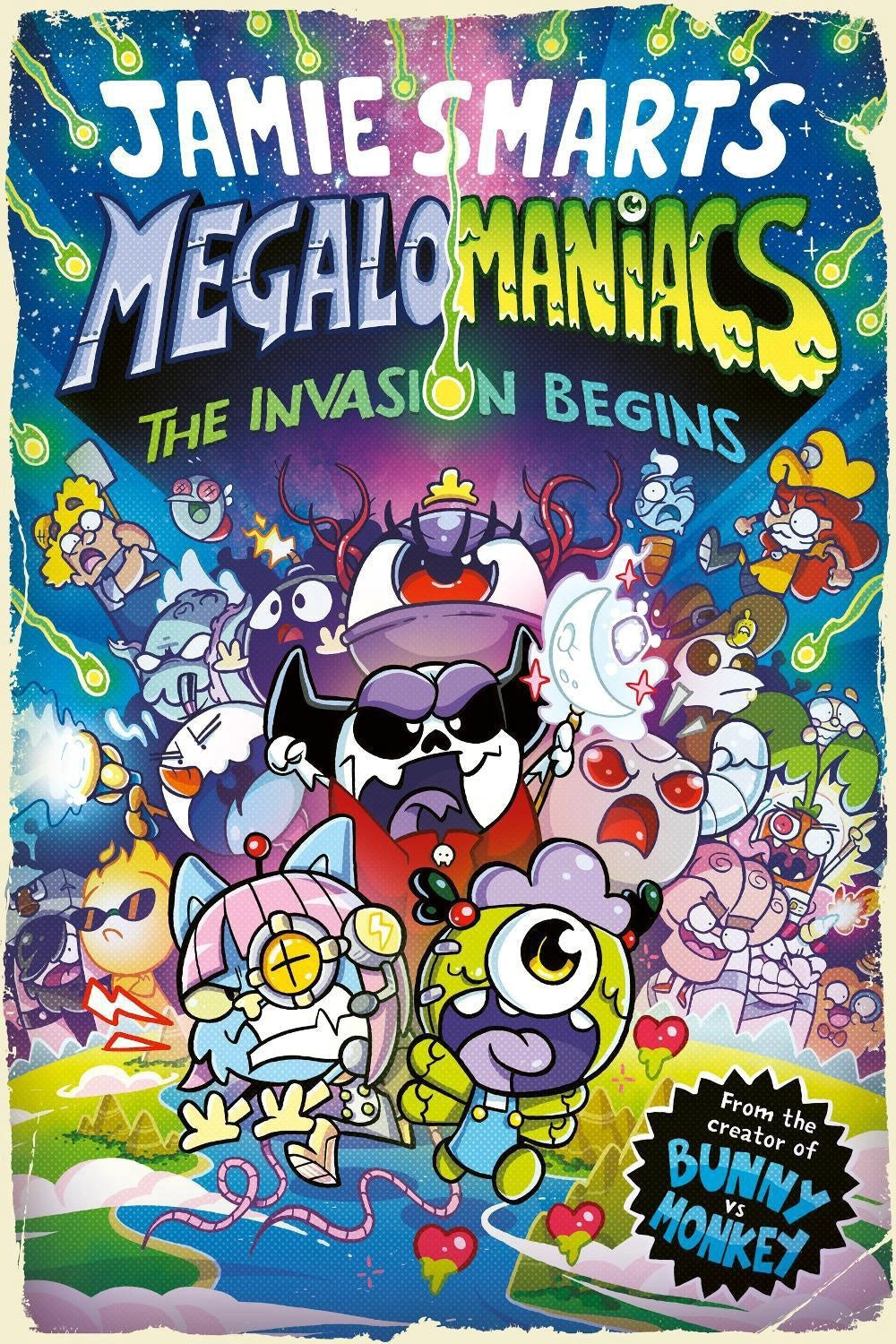 Megalomaniacs: The Invasion Begins! (a Phoenix Comic Book, from the multi-million-selling creative genius Jamie Smart)