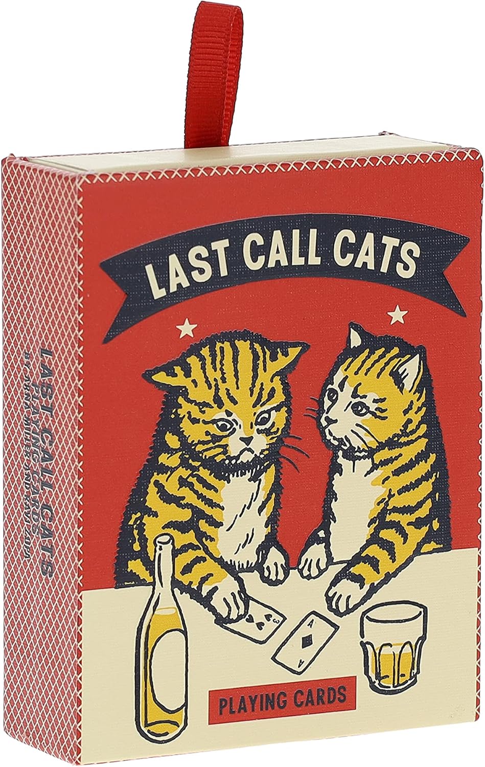 Last Call Cats Playing Cards