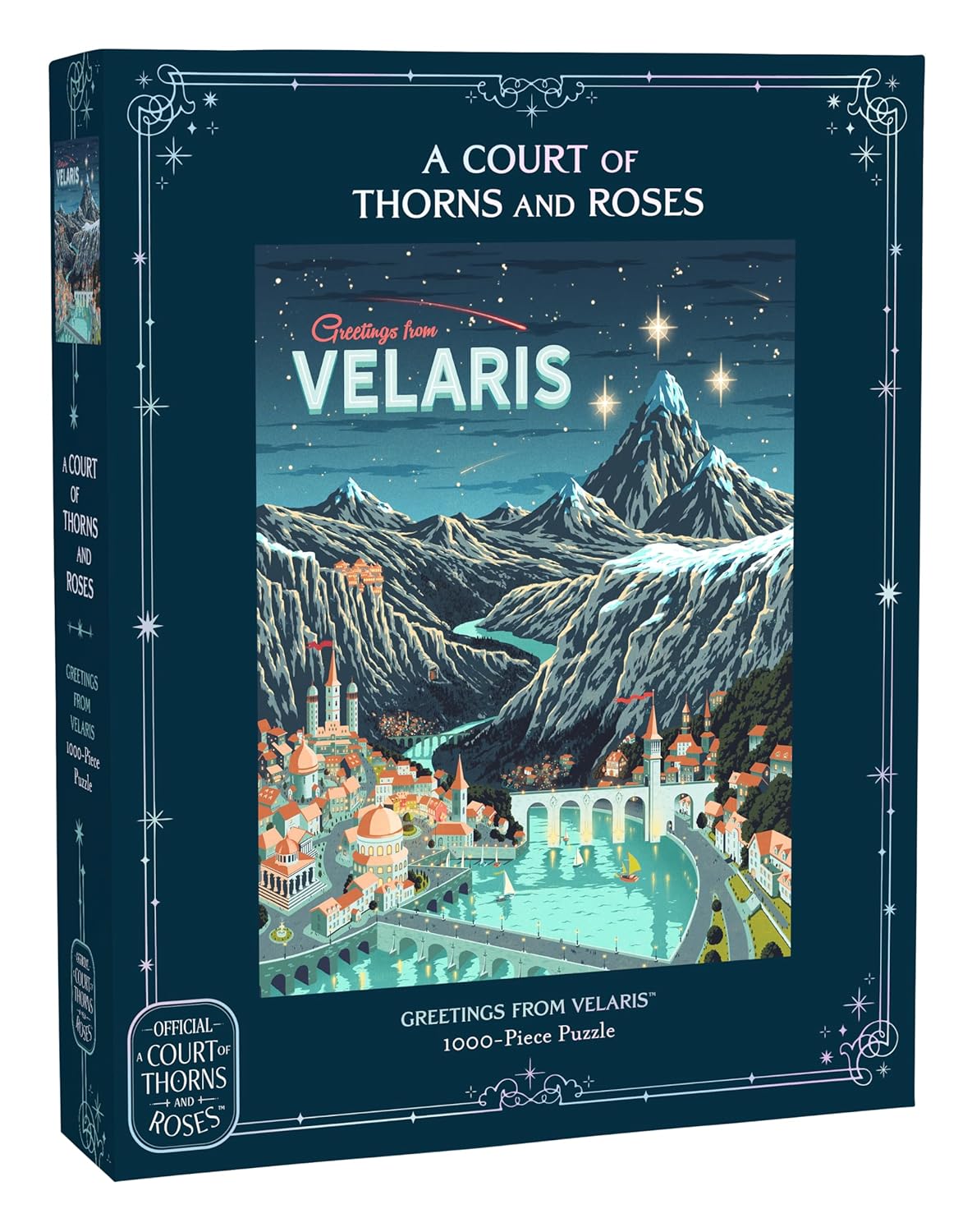 A Court of Thorns and Roses Official Greetings from Velaris 1000-Piece Puzzle