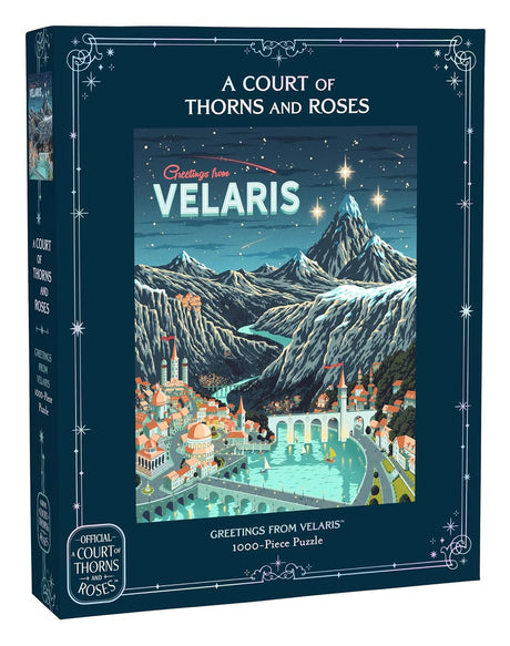 A Court of Thorns and Roses Official Greetings from Velaris 1000-Piece Puzzle