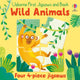 Usborne First Jigsaw & Book Wild Animals