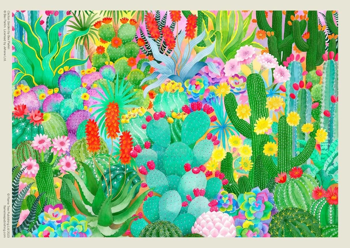 Adult Jigsaw Puzzle: Bex Parkin: Cactus Garden