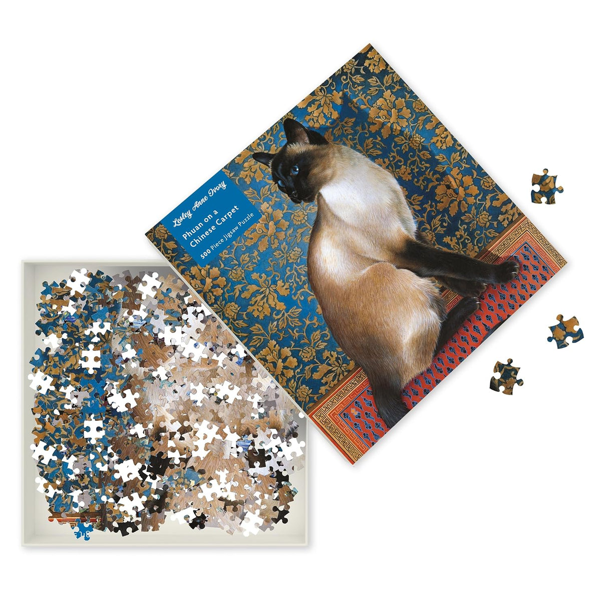 Adult Jigsaw Puzzle Lesley Anne Ivory: Phuan on a Chinese Carpet (500 pieces)