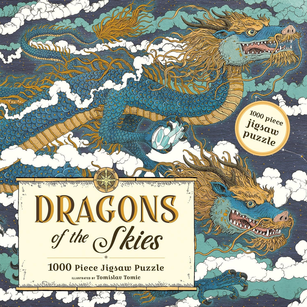 Dragons of the Skies: 1000 piece jigsaw puzzle