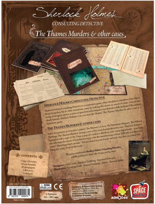 Sherlock Holmes The Thames Murders & Other Cases