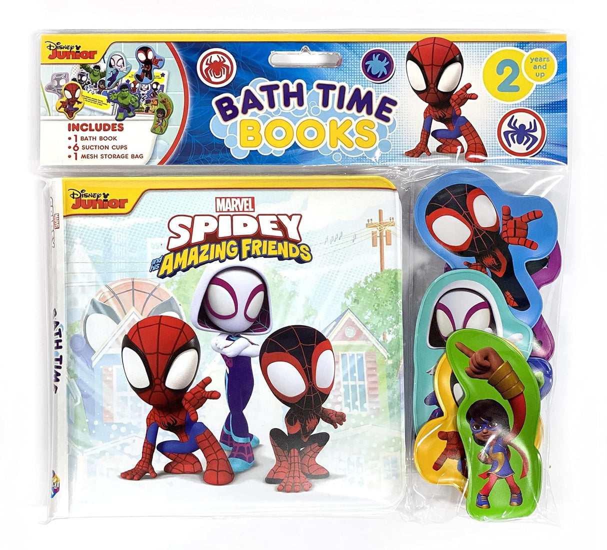 Bath Time Books Marvel Spidey