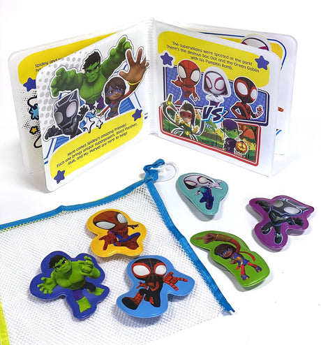 Bath Time Books Marvel Spidey