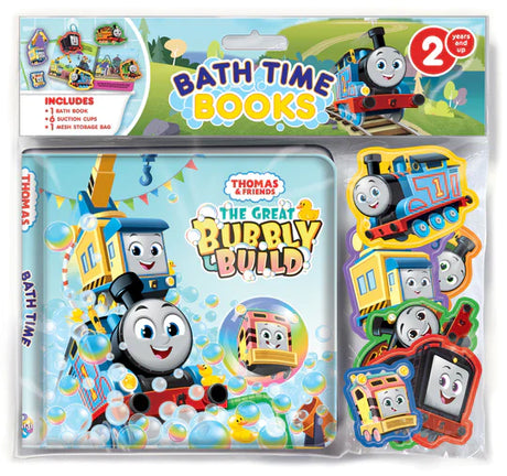 Bath Time Books Mattel Thomas On The Go