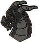 Rebecca Yarros's Fourth Wing: Tairn Enamel Pin