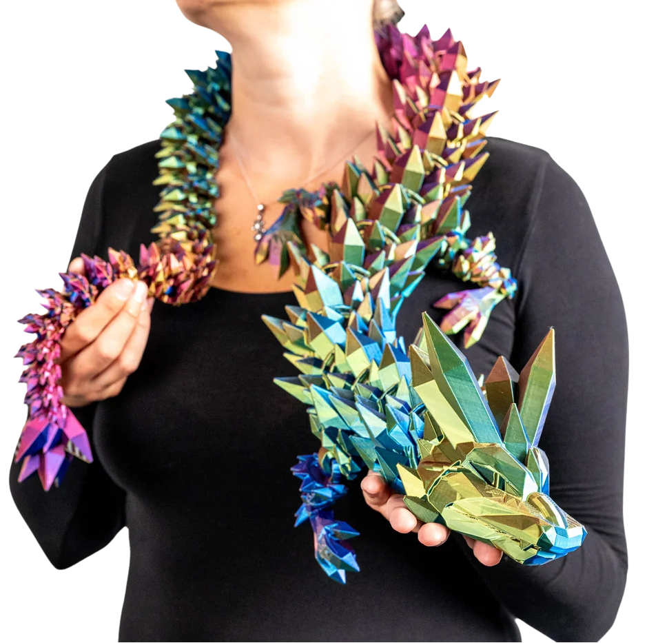 Turtle Creations: Jumbo Dragon - Jumbo Crystal Dragon (Paua Pearl)