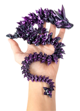 Turtle Creations: Crystal Dragon - Black & Purple / Regular