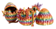 Turtle Creations: Crystal Dragon - Rainbow / Small In A Large Egg