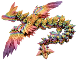 Turtle Creations: Crystalwing Dragon - Rainbow / Mini