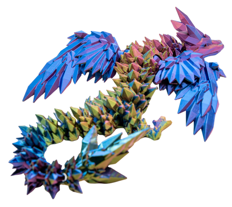 Turtle Creations: Crystalwing Dragon - Paua Pearl / Regular