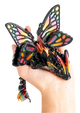 Turtle Creations: Baby Butterfly Dragon - Night Rainbow / Small Baby