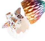 Turtle Creations: Baby Butterfly Dragon - Light Rainbow / Small Baby In A Regular Egg