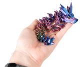 Turtle Creations: Baby Crystal Dragon - Paua Pearl / Small Baby