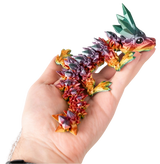 Turtle Creations: Baby Crystal Dragon - Rainbow / Small Baby