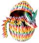 Turtle Creations: Baby Crystal Dragon - Rainbow / Small Baby In A Small Egg