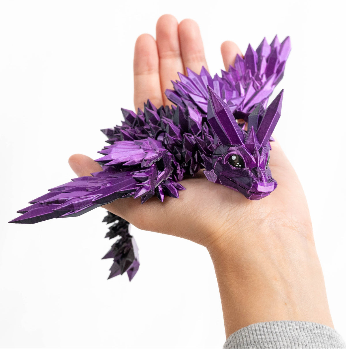 Turtle Creations: Book Companion Dragons Limited Edition - Black and Purple Baby Crystalwing / Regular