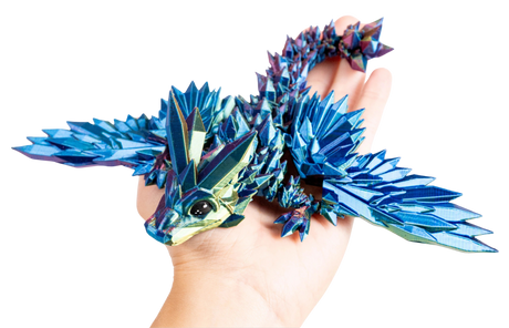 Turtle Creations: Baby Crystalwing Dragon - Paua Pearl / Regular Baby