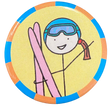 The Seriously Epic Holiday of Lottie Brook Pin Badge